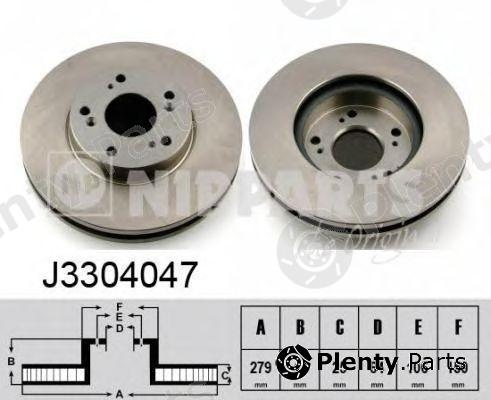  NIPPARTS part J3304047 Brake Disc