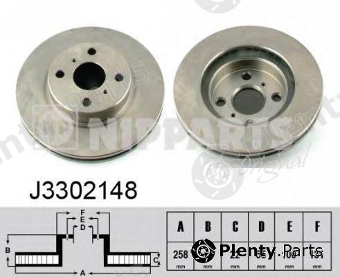  NIPPARTS part J3302148 Brake Disc