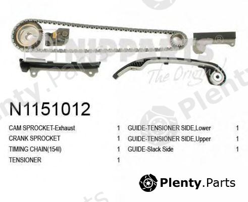  NIPPARTS part N1151012 Timing Chain Kit