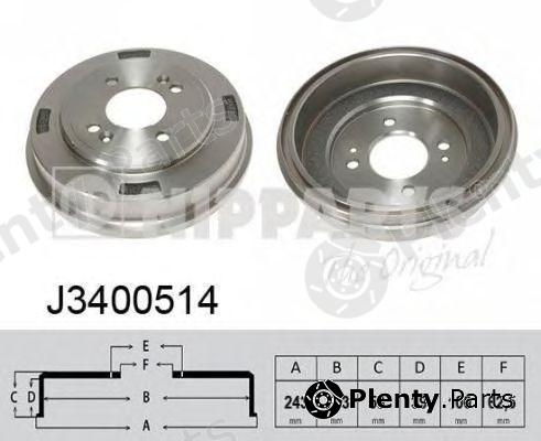  NIPPARTS part J3400514 Brake Drum