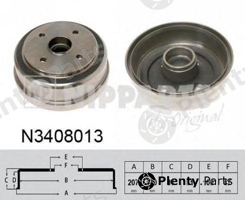  NIPPARTS part N3408013 Brake Drum