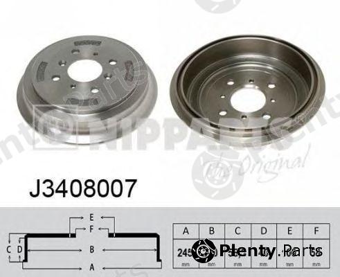 NIPPARTS part J3408007 Brake Drum