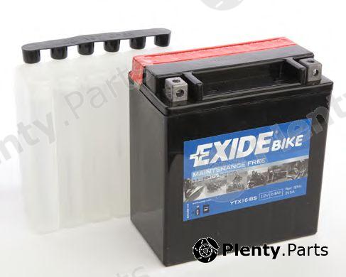  EXIDE part YTX16BS Starter Battery
