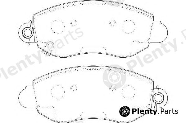  WAGNER part WBP23434A Brake Pad Set, disc brake