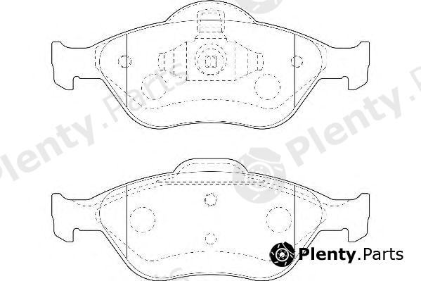  WAGNER part WBP23202A Brake Pad Set, disc brake