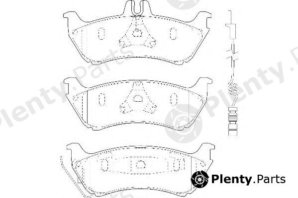  WAGNER part WBP23190A Brake Pad Set, disc brake