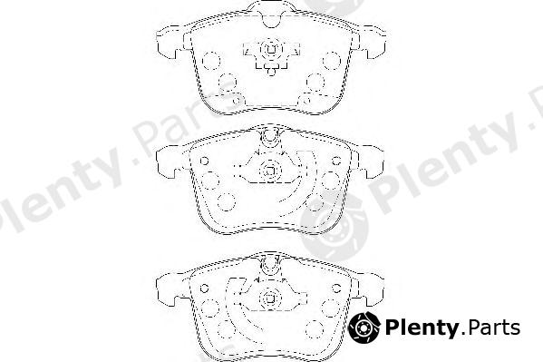  WAGNER part WBP23404A Brake Pad Set, disc brake