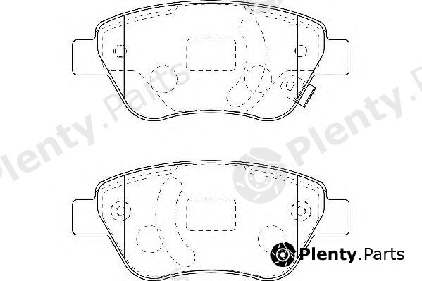  WAGNER part WBP23982A Brake Pad Set, disc brake