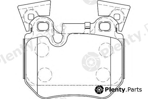  WAGNER part WBP24315A Brake Pad Set, disc brake