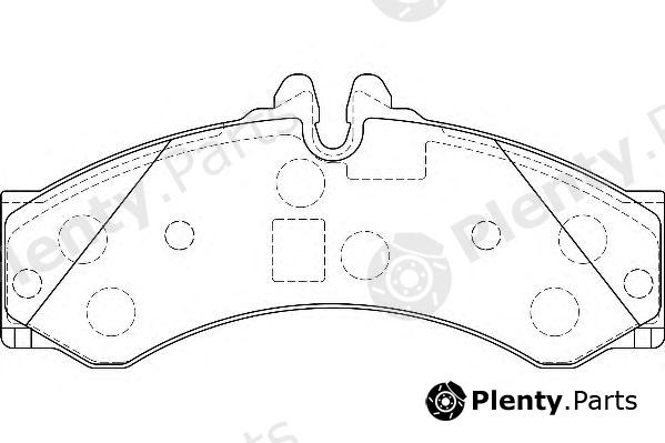  WAGNER part WBP29153A Brake Pad Set, disc brake