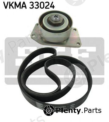  SKF part VKMA33024 V-Ribbed Belt Set