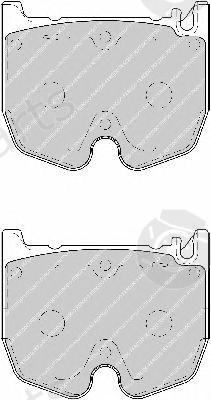 FERODO part FDB1810 Brake Pad Set, disc brake