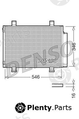  DENSO part DCN47001 Condenser, air conditioning