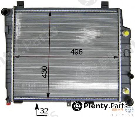  HELLA part 8MK376714-631 (8MK376714631) Radiator, engine cooling