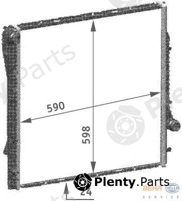  HELLA part 8MK376718-771 (8MK376718771) Radiator, engine cooling