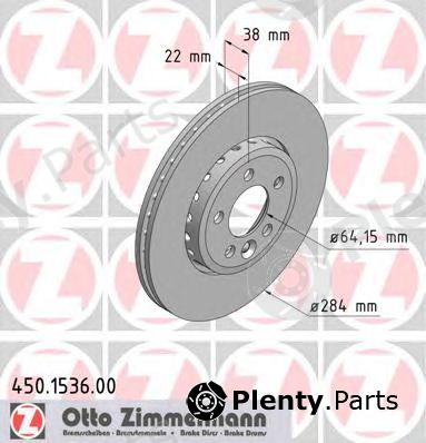  ZIMMERMANN part 450.1536.00 (450153600) Replacement part