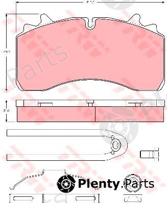  TRW part GDB5094 Brake Pad Set, disc brake