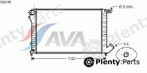  AVA QUALITY COOLING part CN2195 Radiator, engine cooling