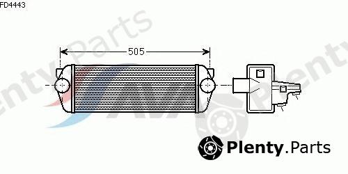  AVA QUALITY COOLING part FD4443 Intercooler, charger