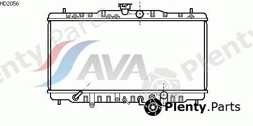  AVA QUALITY COOLING part HD2056 Radiator, engine cooling
