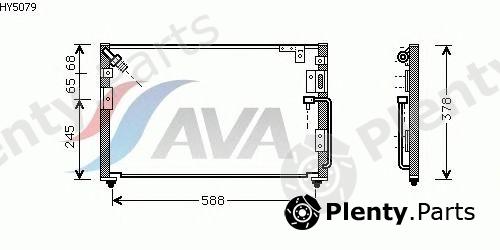  AVA QUALITY COOLING part HY5079 Condenser, air conditioning