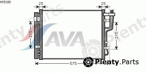  AVA QUALITY COOLING part HY5189 Condenser, air conditioning