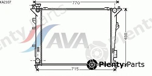  AVA QUALITY COOLING part KA2107 Radiator, engine cooling