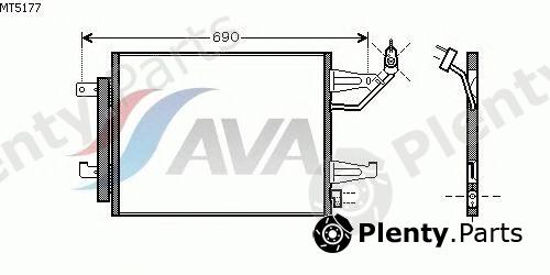  AVA QUALITY COOLING part MT5177 Condenser, air conditioning