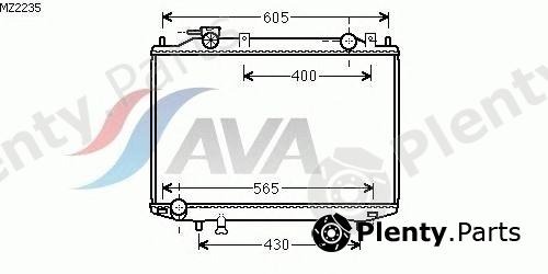  AVA QUALITY COOLING part MZ2235 Radiator, engine cooling