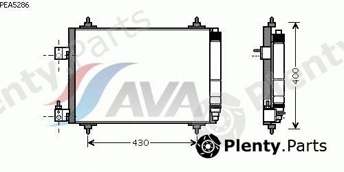  AVA QUALITY COOLING part PEA5286 Condenser, air conditioning