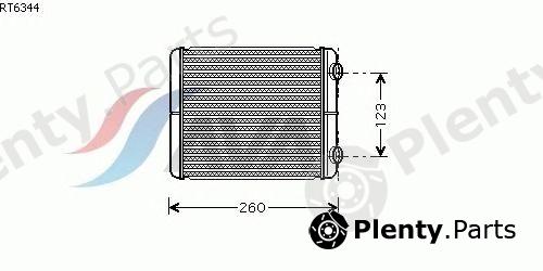  AVA QUALITY COOLING part RT6344 Heat Exchanger, interior heating