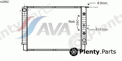  AVA QUALITY COOLING part VO2062 Radiator, engine cooling