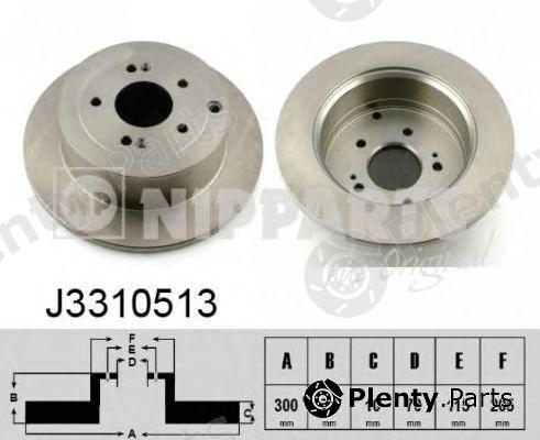  NIPPARTS part J3310513 Brake Disc