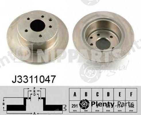  NIPPARTS part J3311047 Brake Disc