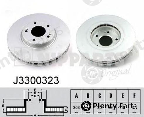  NIPPARTS part J3300323 Brake Disc