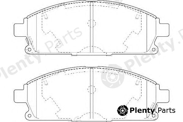  WAGNER part WBP23420A Brake Pad Set, disc brake
