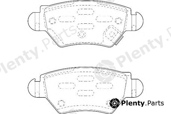  WAGNER part WBP23052A Brake Pad Set, disc brake