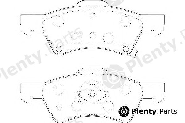  WAGNER part WBP23640A Brake Pad Set, disc brake