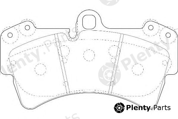  WAGNER part WBP23693A Brake Pad Set, disc brake
