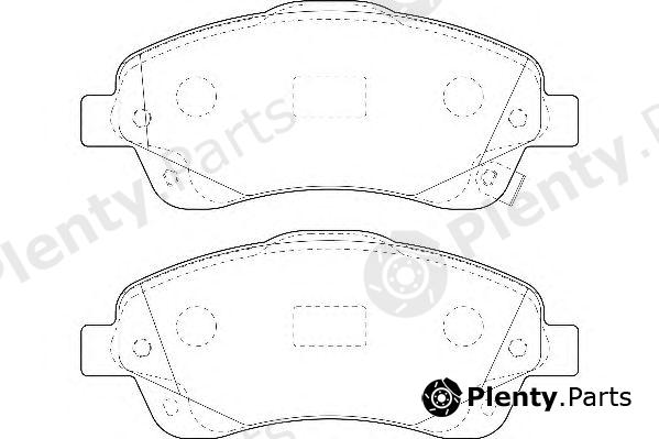  WAGNER part WBP23768A Brake Pad Set, disc brake