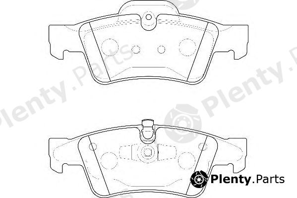  WAGNER part WBP23923A Brake Pad Set, disc brake
