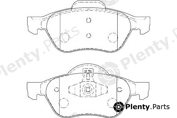  WAGNER part WBP24535A Brake Pad Set, disc brake