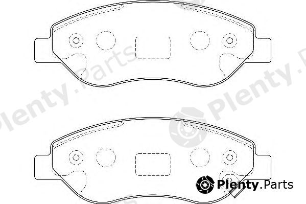  WAGNER part WBP24550A Brake Pad Set, disc brake
