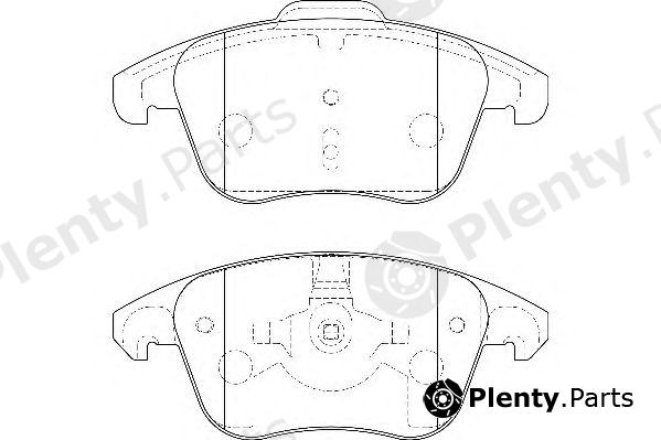  WAGNER part WBP24557A Brake Pad Set, disc brake