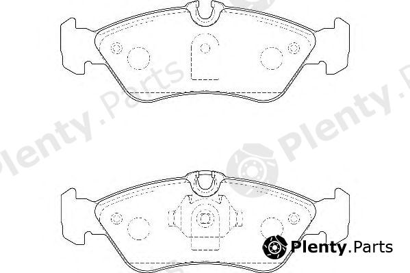  WAGNER part WBP21592A Brake Pad Set, disc brake