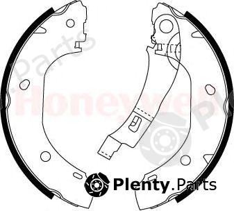  BENDIX part 362410B Brake Shoe Set