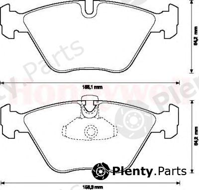  BENDIX part 571880B Brake Pad Set, disc brake