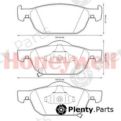  BENDIX part 572624B Brake Pad Set, disc brake