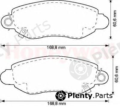  BENDIX part 573015B Brake Pad Set, disc brake
