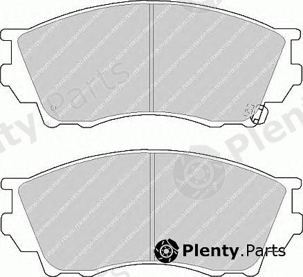  FERODO part FDB1025 Brake Pad Set, disc brake